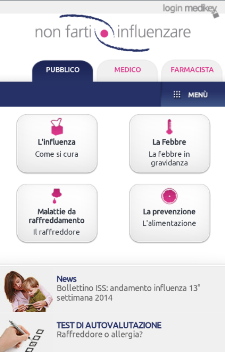 L'influenza si combatte con lo smartphone